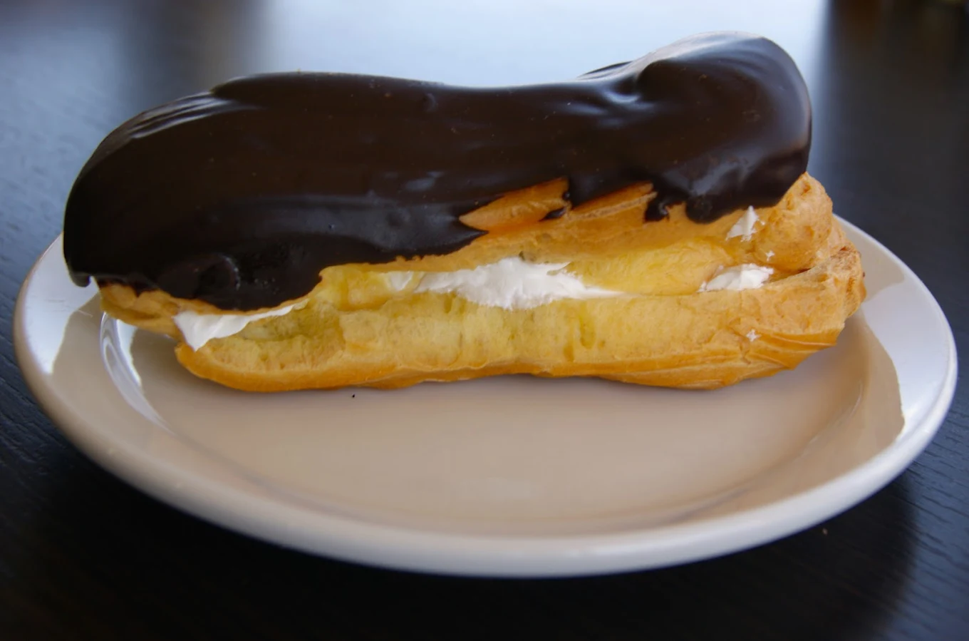 Chocolate covered cannoli